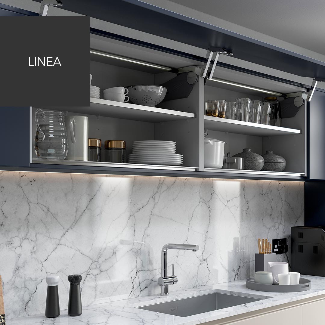 Linea Extra Wide Kitchen Cabinets
