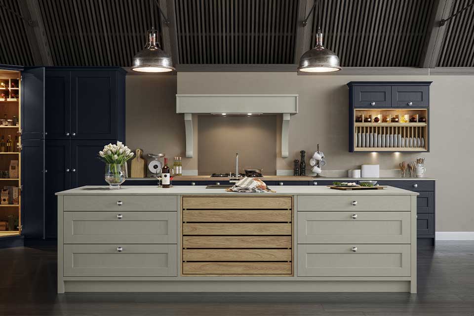 Modern Traditional Kitchen by Sigma 3 Kitchens