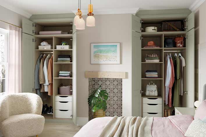 Fitted wardrobe interiors