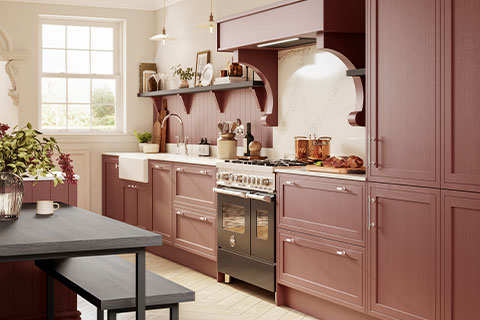 Clifton - Painted Inframe Effect Shaker Kitchen
