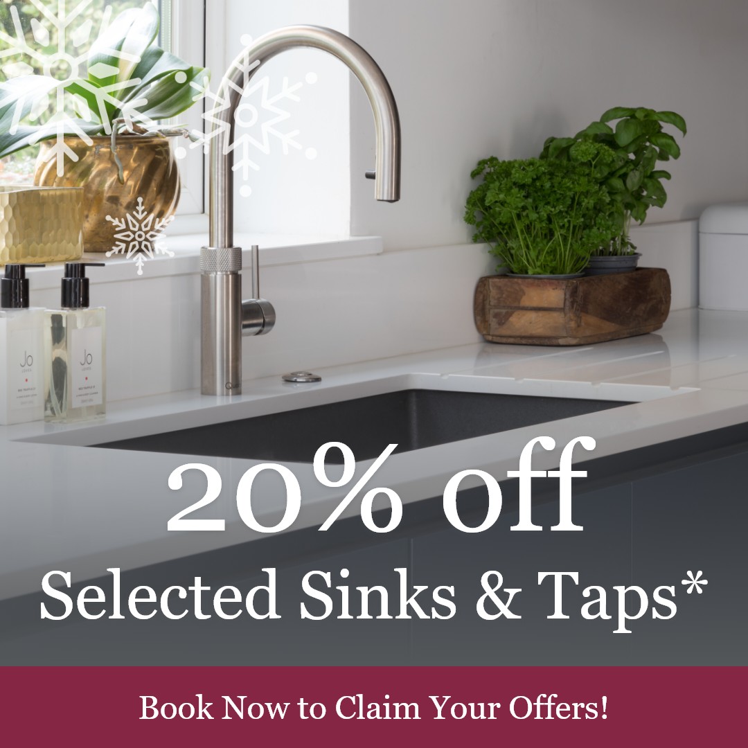 20% off Selected Sinks & Taps