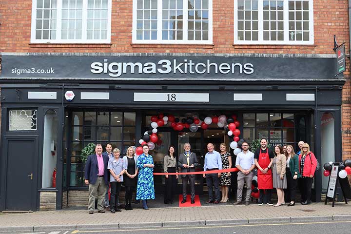Sigma 3 Kitchens new kitchen showroom in Abergavenny