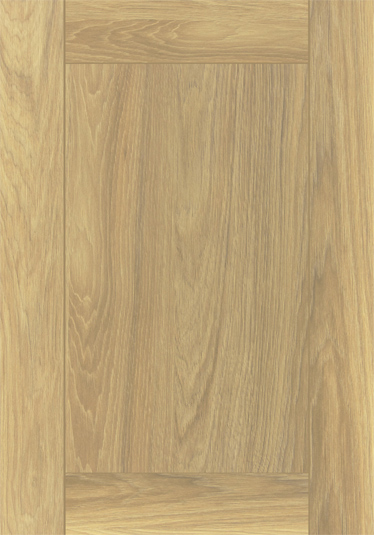 Portland Oak cupboard door option