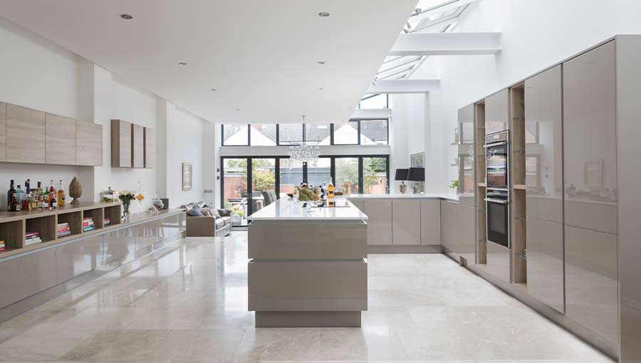 Dream modern kitchen in Cardiff