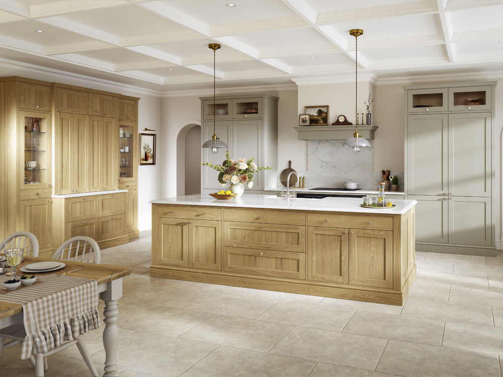 Hardwick Portland Oak kitchen