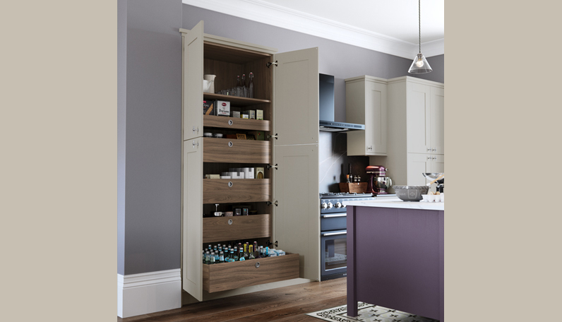 Classic kitchen larder