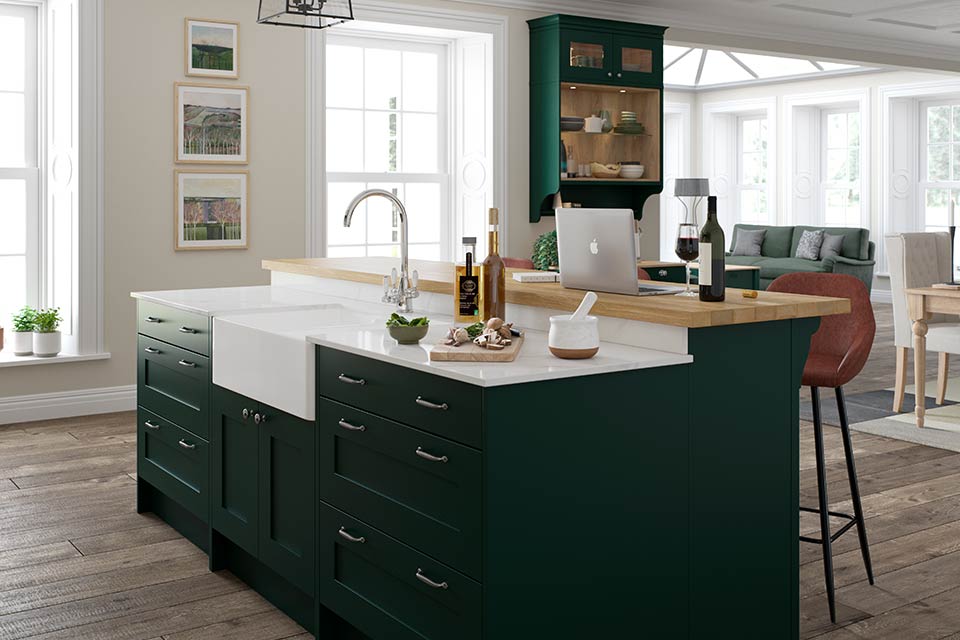 Why are green kitchens so popular?