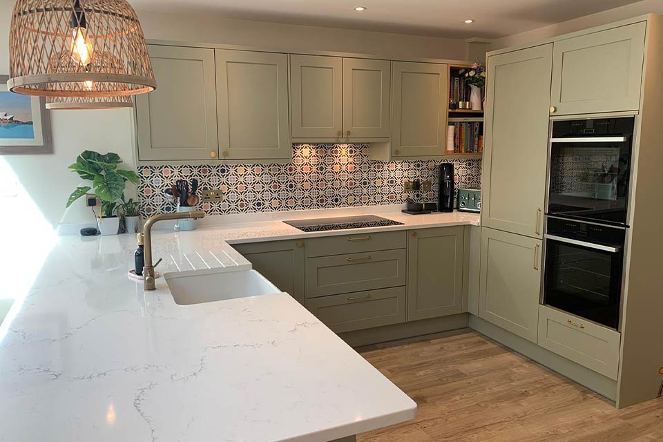 Hardwick Light green Kitchen