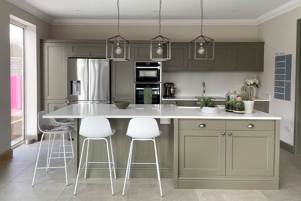 Ashbourne Olive Green Kitchen