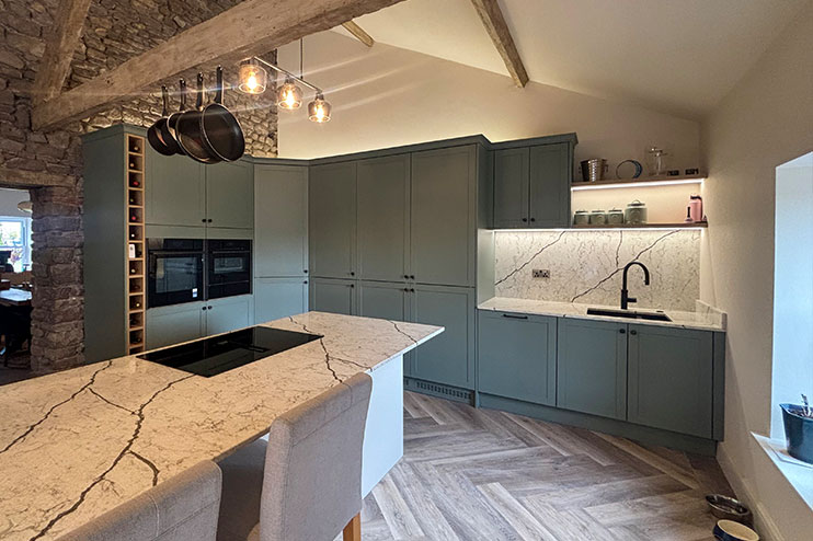 Medium Shaker kitchen from £20,000