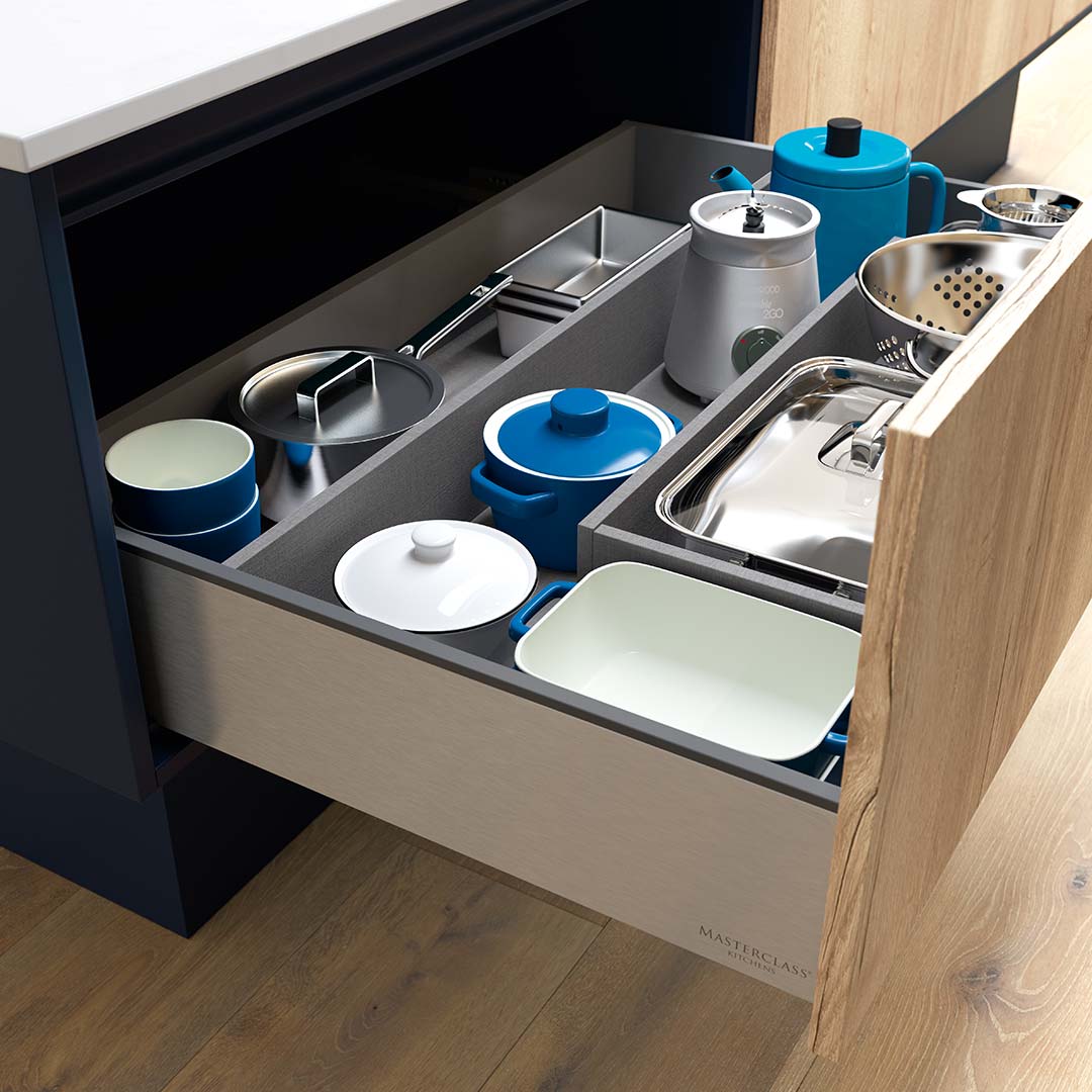 Modern Kitchen Drawers by Sigma 3 Kitchens