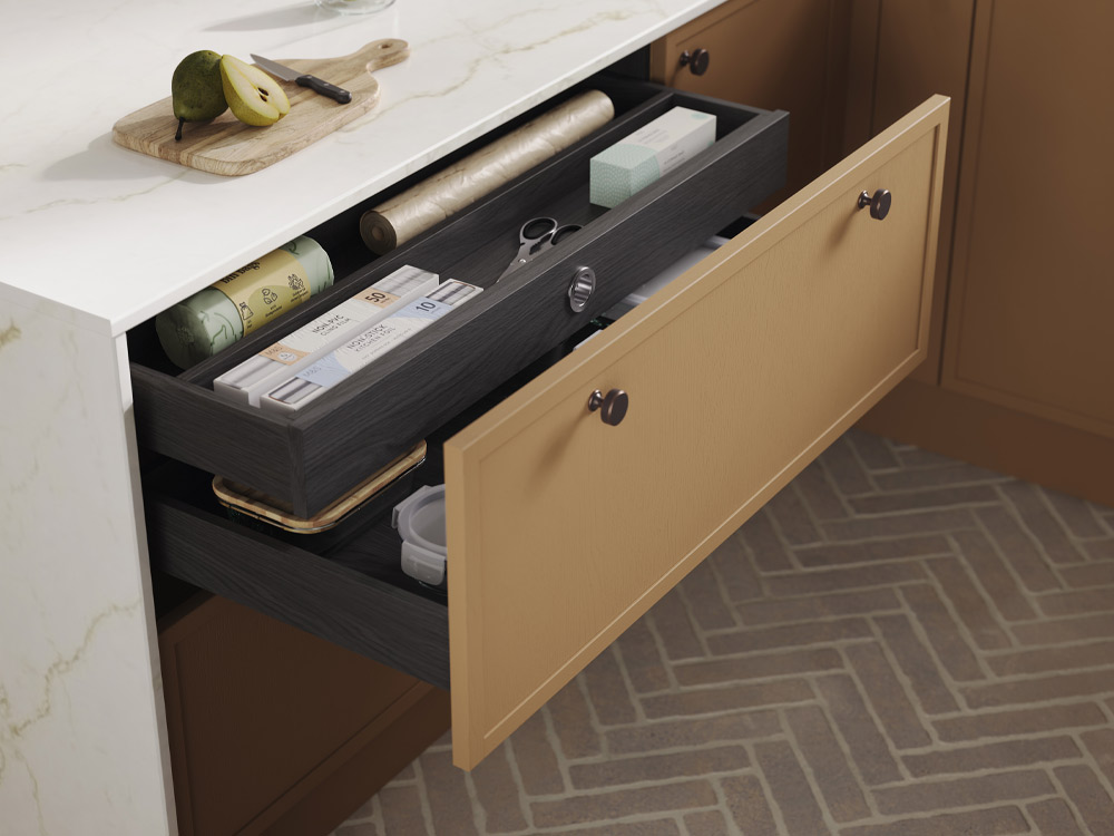 Oslo Pumpkin Spice kitchen drawer