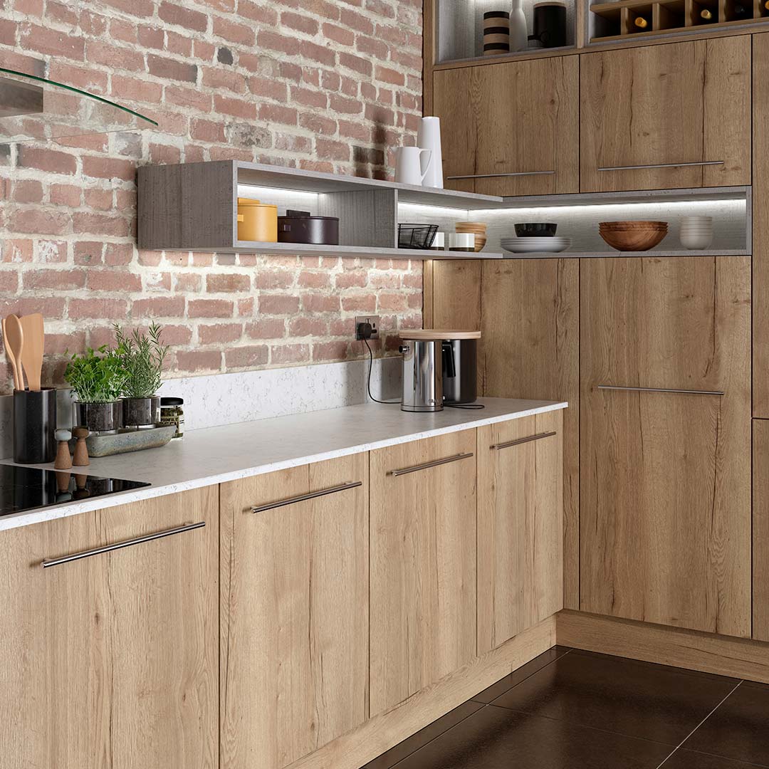 Open Shelving by Sigma 3 Kitchens