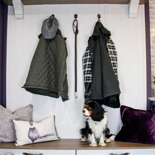 Dog friendly kitchen boot room