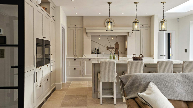 Minimalist kitchen inspiration that includes a clean minimalist kitchen