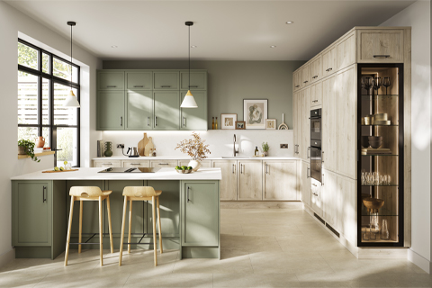  Soho – Laminated skinny Shaker kitchen