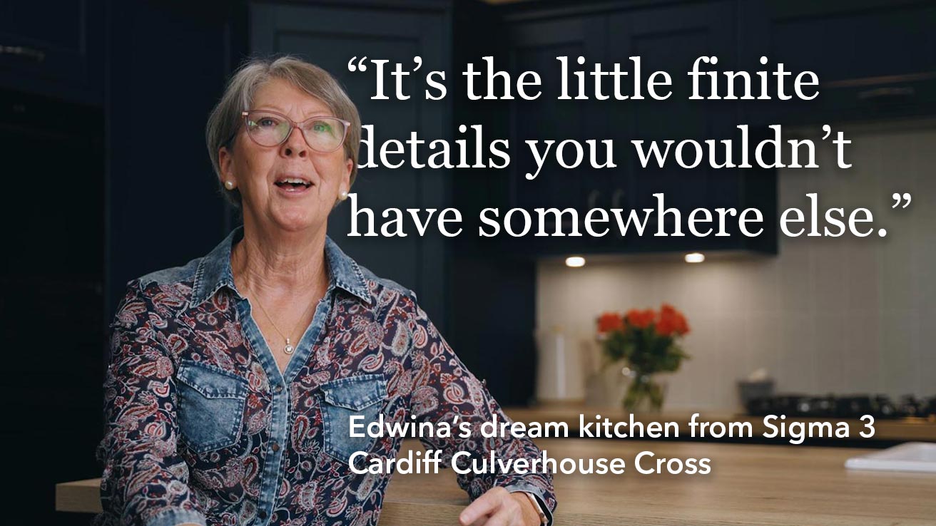 Edwina's Experience with Sigma 3 Kitchens Cardiff Kitchen Showroom