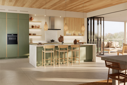 Handleless Scandi Kitchen