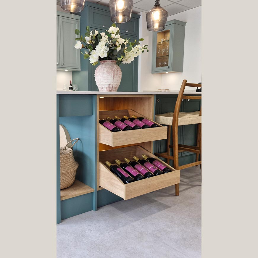 Wine Drawers by Sigma 3 Kitchens