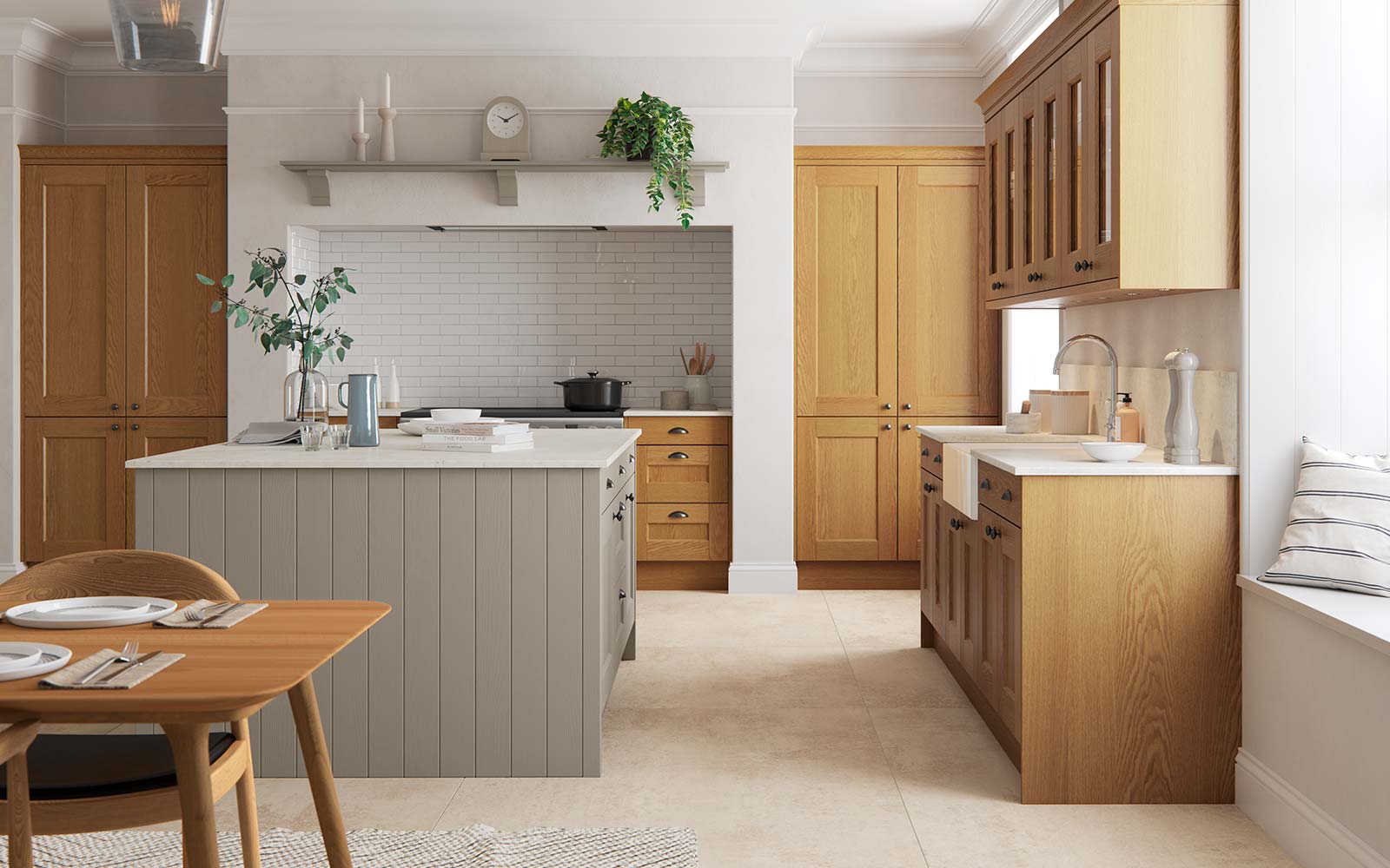 Solva Painted Shaker Kitchen Sigma 3 Kitchens