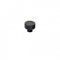 Henley knurled knob handle in matt black