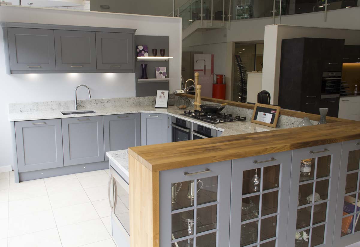 Ashbourne Dust Grey Kitchen Display