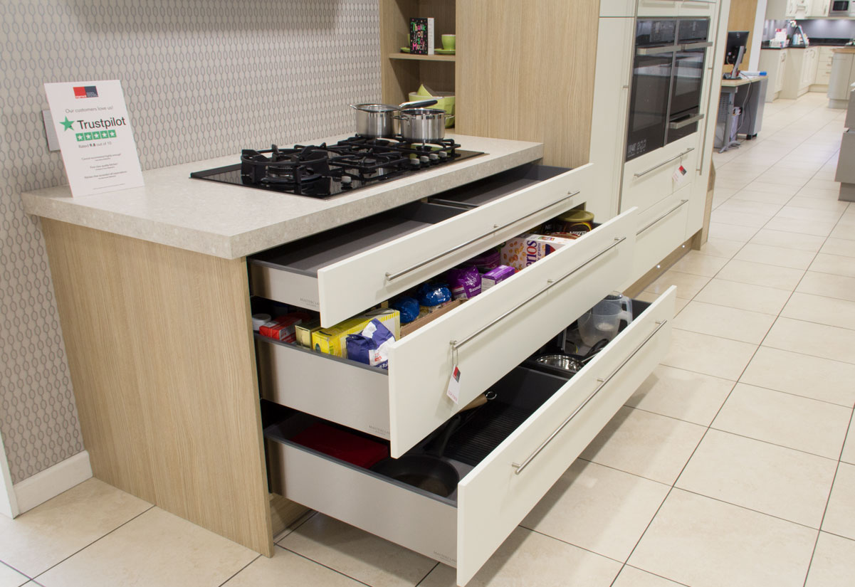 Reno Ivory Kitchen Display