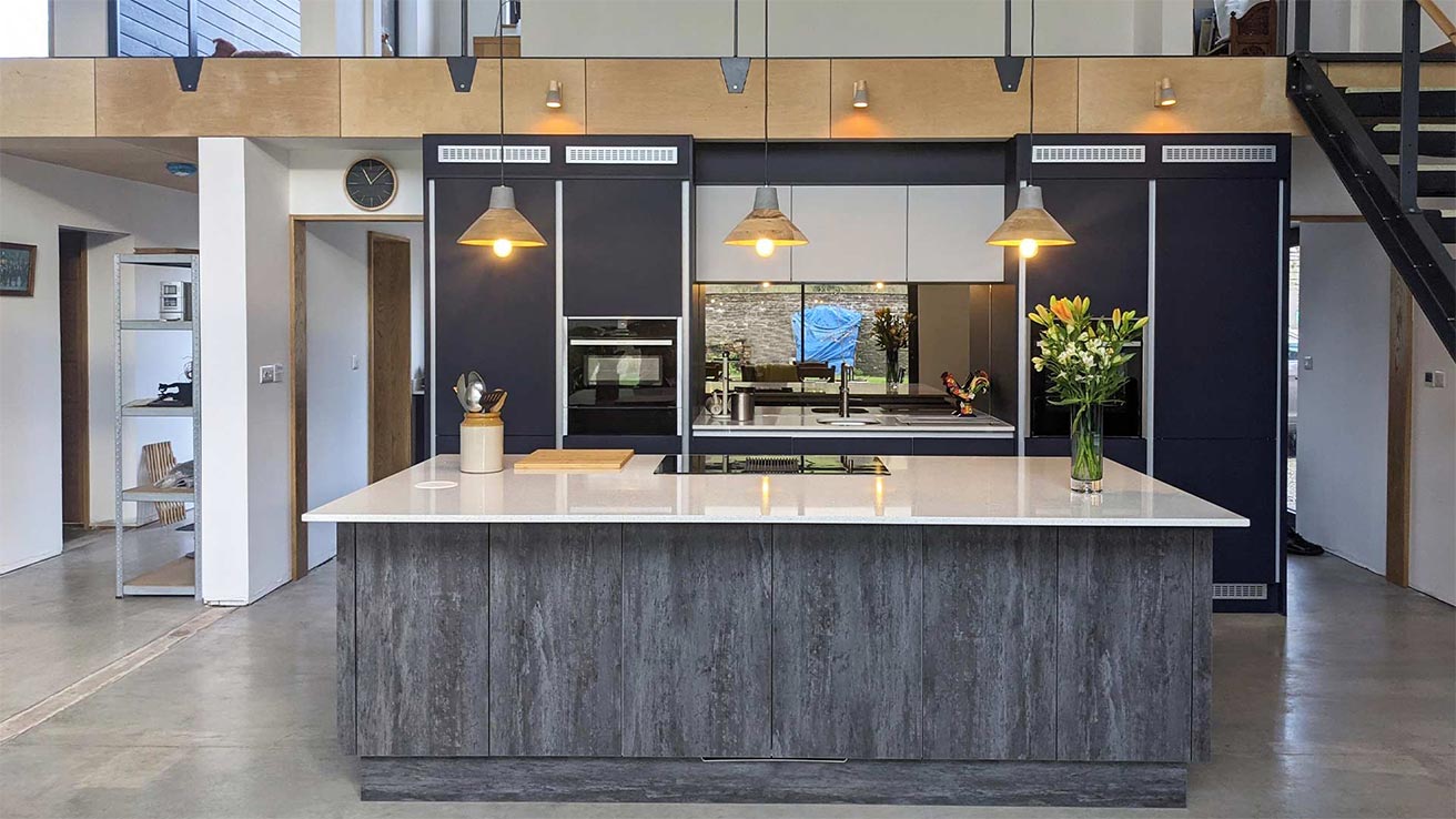 An extraordinary fitted kitchen renovation in Abergavenny