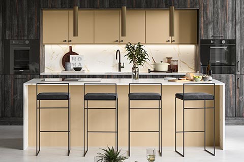 Amalfi - Smooth painted modern kitchen