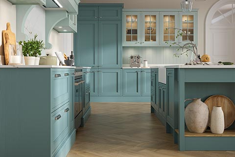 Hawksmoor - Inframe effect traditional kitchen.