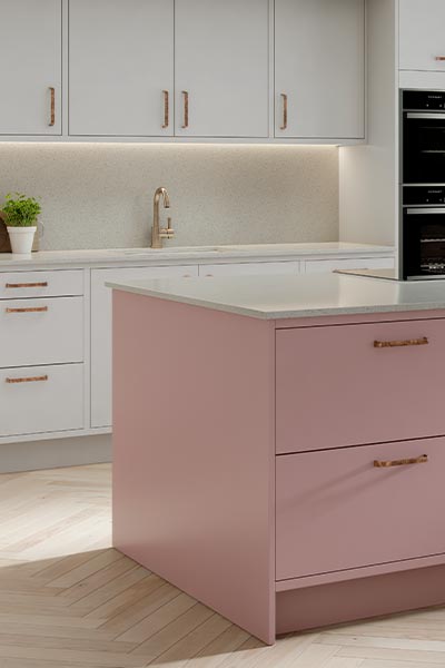 Pink Kitchens