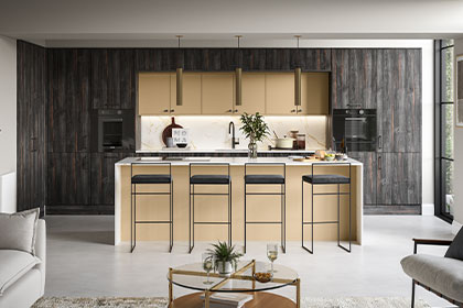 Oak Modern Kitchen